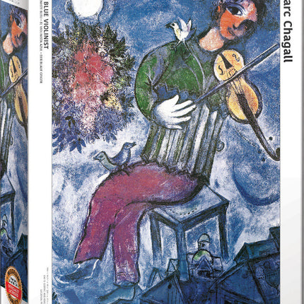 The Blue Violinist by Marc Chagall 1000-Piece Puzzle