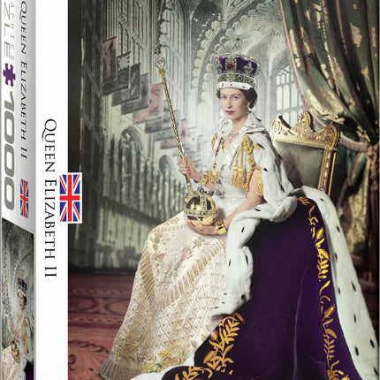 Queen Elizabeth II 1000-Piece Puzzle
