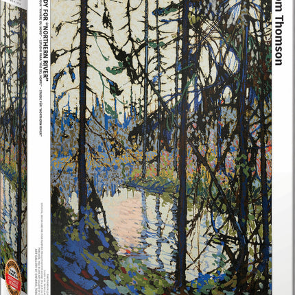 Study for Northern River by Tom Thomson 1000-Piece Puzzle