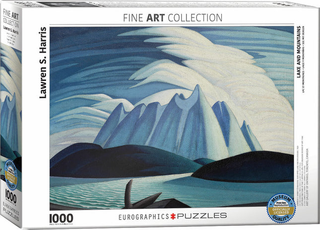 Lake and Mountains by Lawren S. Harris 1000-Piece Puzzle