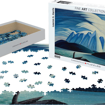 Lake and Mountains by Lawren S. Harris 1000-Piece Puzzle