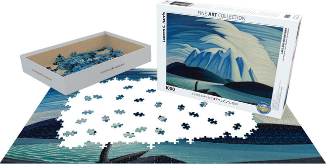 Lake and Mountains by Lawren S. Harris 1000-Piece Puzzle