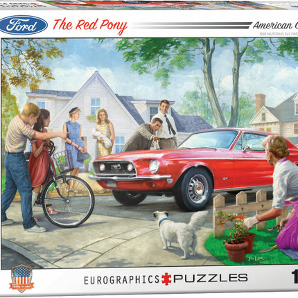 The Red Pony by Nestor Taylor 1000-Piece Puzzle