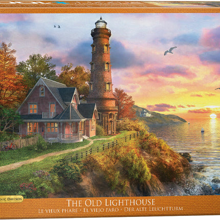 The Old Lighthouse by Dominic Davison 1000-Piece Puzzle