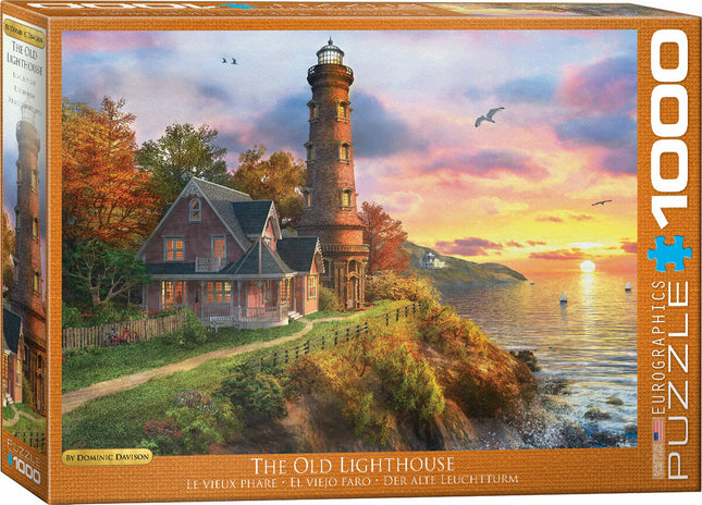 The Old Lighthouse by Dominic Davison 1000-Piece Puzzle