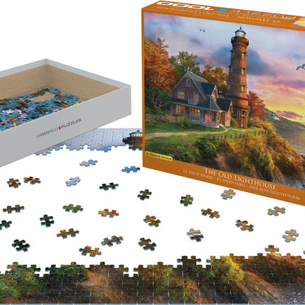 The Old Lighthouse by Dominic Davison 1000-Piece Puzzle
