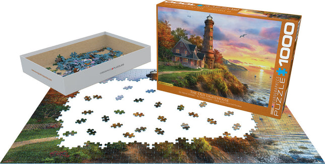The Old Lighthouse by Dominic Davison 1000-Piece Puzzle