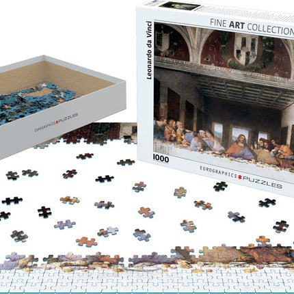 The Last Supper by Leonardo da Vinci 1000-Piece Puzzle