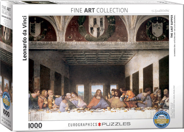 The Last Supper by Leonardo da Vinci 1000-Piece Puzzle