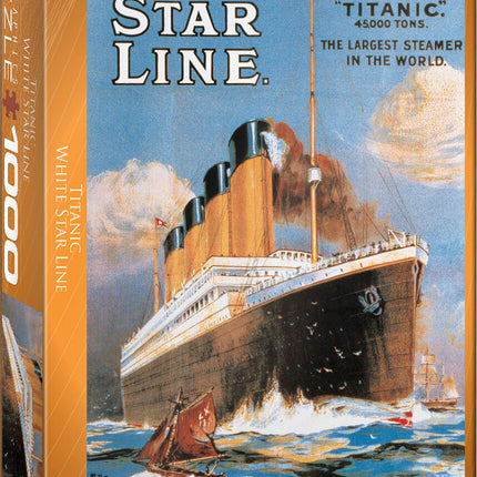 Titanic - White Star Line 1000-Piece Puzzle