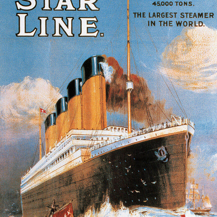 Titanic - White Star Line 1000-Piece Puzzle