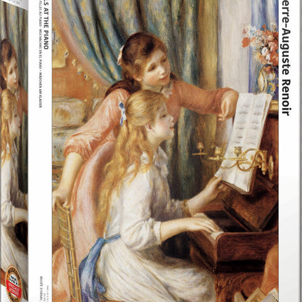 Girls at the Piano by Pierre-Auguste Renoir 1000-Piece Puzzle