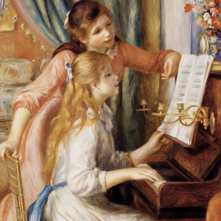 Girls at the Piano by Pierre-Auguste Renoir 1000-Piece Puzzle