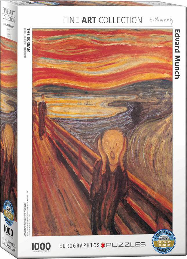 The Scream by Edvard Munch 1000-Piece Puzzle