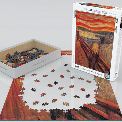The Scream by Edvard Munch 1000-Piece Puzzle