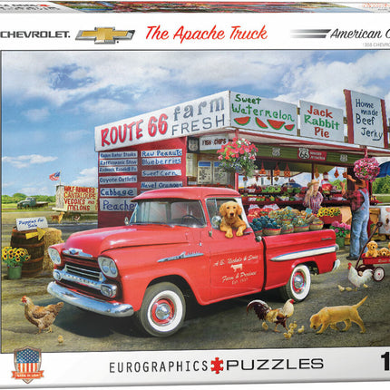 The Apache Truck by Greg Giordano 1000-Piece Puzzle