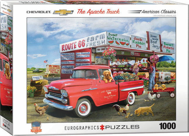 The Apache Truck by Greg Giordano 1000-Piece Puzzle