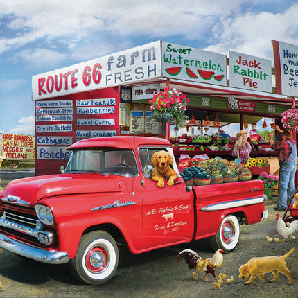 The Apache Truck by Greg Giordano 1000-Piece Puzzle
