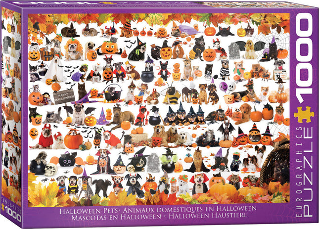 Halloween Pets 1000-Piece Puzzle