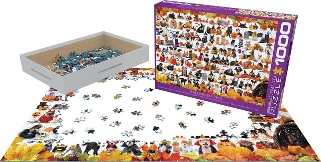 Halloween Pets 1000-Piece Puzzle