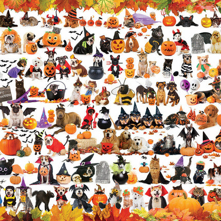 Halloween Pets 1000-Piece Puzzle
