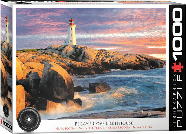 Peggy's Cove Lighthouse 1000-Piece Puzle