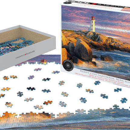 Peggy's Cove Lighthouse 1000-Piece Puzle