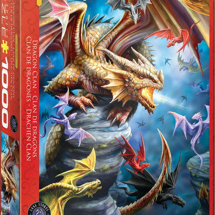 Dragon Clan by Ann Stokes 1000-Piece Puzzle