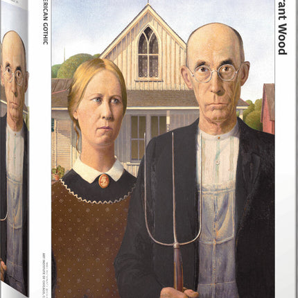 American Gothic by Grant Wood 1000-Piece Puzzle
