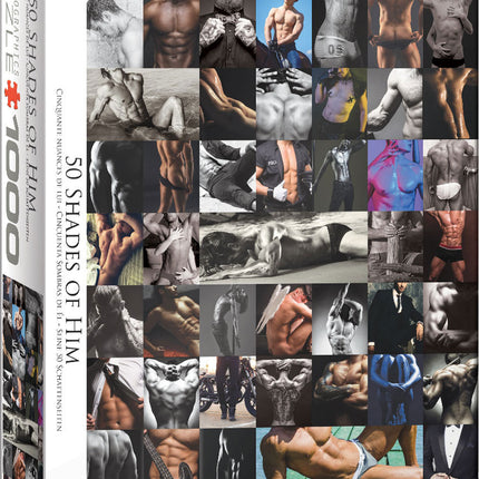 50 Shades of Him 1000-Piece Puzzle