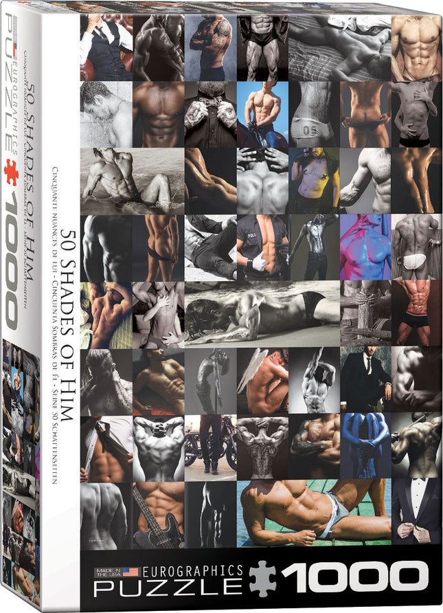 50 Shades of Him 1000-Piece Puzzle