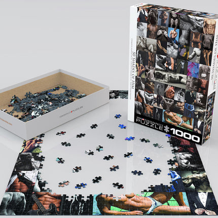 50 Shades of Him 1000-Piece Puzzle