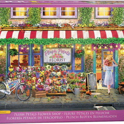 Plush Petals Florist by Paul Normand 1000-Piece Puzzle