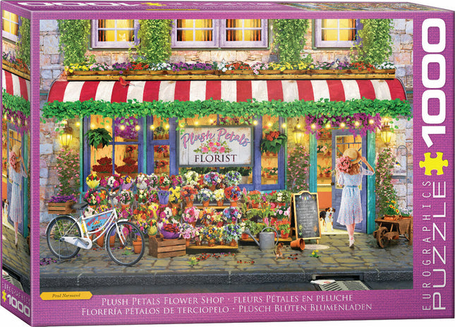 Plush Petals Florist by Paul Normand 1000-Piece Puzzle