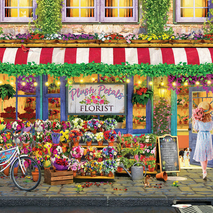 Plush Petals Florist by Paul Normand 1000-Piece Puzzle