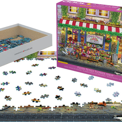 Plush Petals Florist by Paul Normand 1000-Piece Puzzle