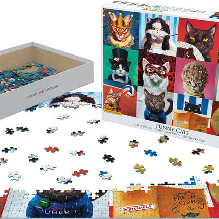 Funny Cats by Lucia Heffernan