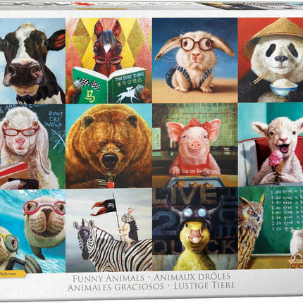 Funny Animals by Lucia Heffernan