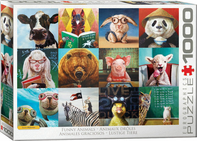 Funny Animals by Lucia Heffernan