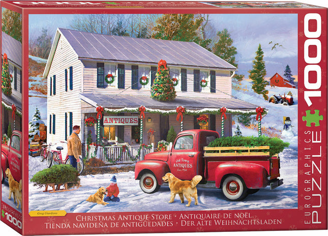 Christmas Antique Store 1000-Piece Puzzle