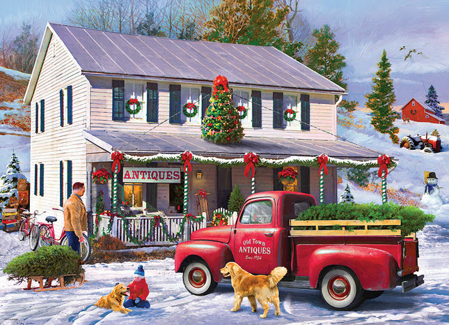 Christmas Antique Store 1000-Piece Puzzle
