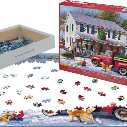 Christmas Antique Store 1000-Piece Puzzle
