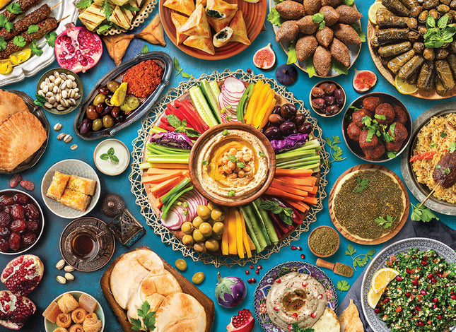 Mediterranean Table 1000-Piece Puzzle
