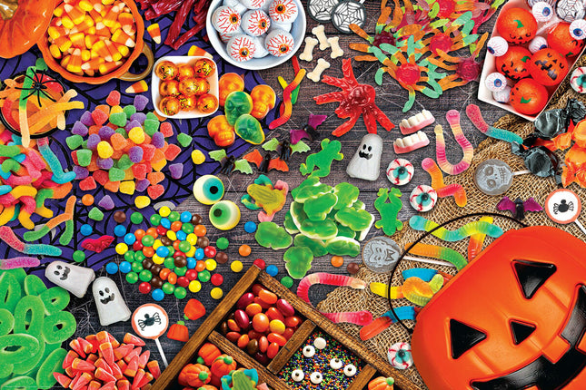 Halloween Candies 1000-Piece Puzzle