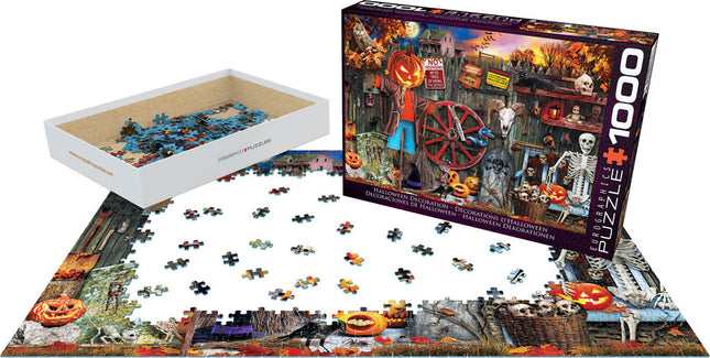 Halloween Decorations 1000-Piece Puzzle