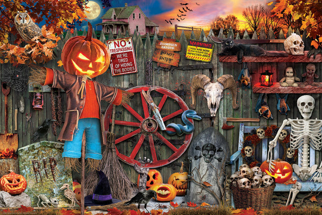 Halloween Decorations 1000-Piece Puzzle