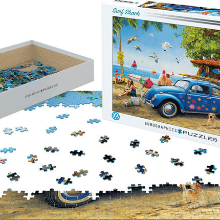VW Surf Shack 1000-Piece Puzzle