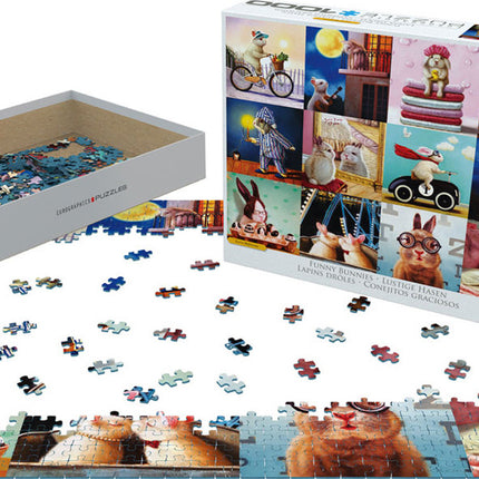 Funny Bunnies by Lucia Heffernan 1000-Piece Puzzle