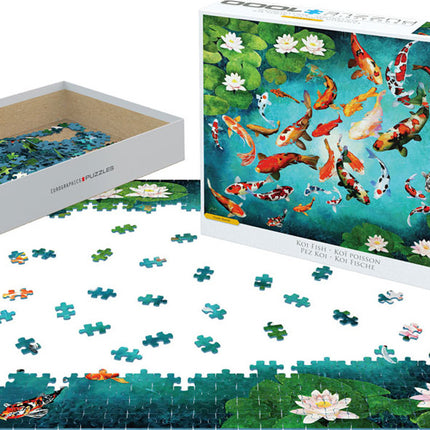 Koi Fish by Guido Borelli 1000-Piece Puzzle