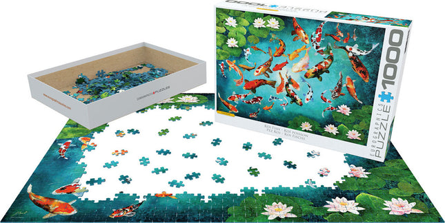 Koi Fish by Guido Borelli 1000-Piece Puzzle
